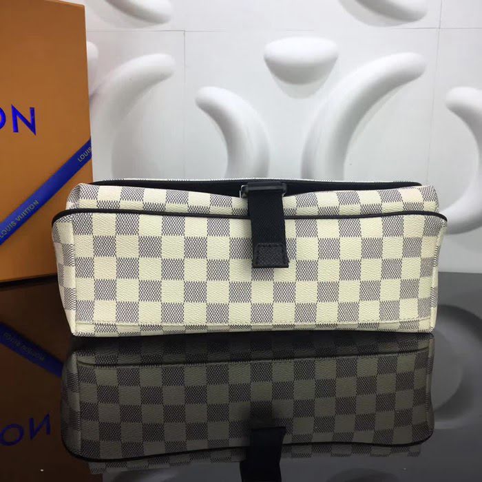 路易威登LV頂級原單N40019 Matchpoint郵差包 Damier Coastline塗層帆布 YDH1341